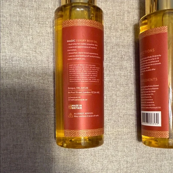 BESQUE Magic Luxury Body Oil - Gold - Picture 4 of 5